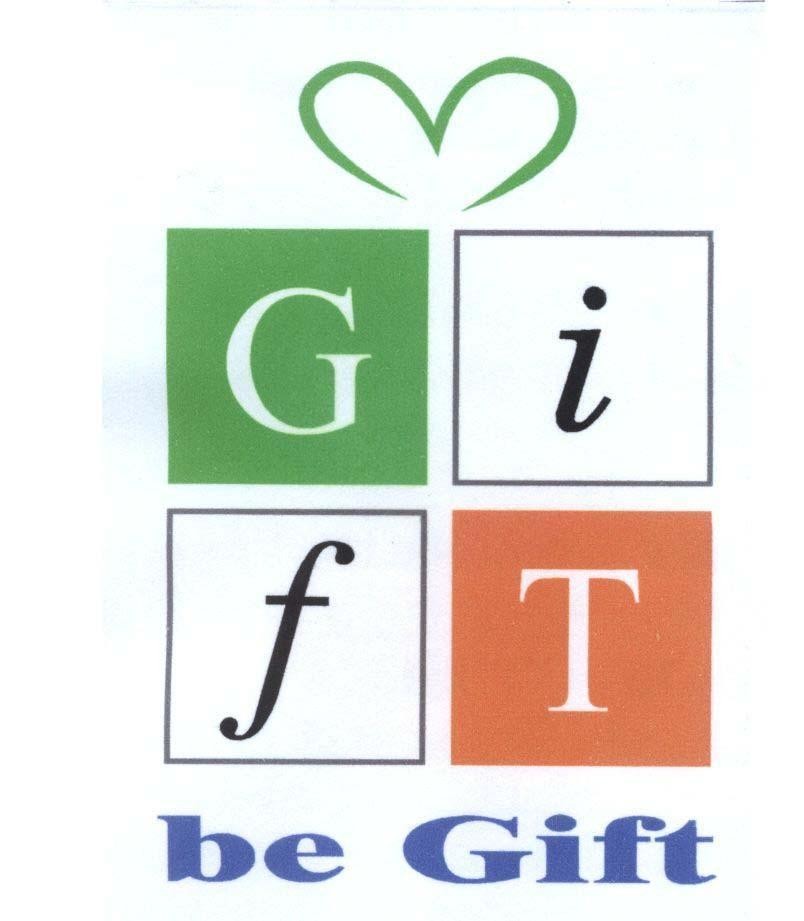 Mẫu nhãn hiệu G I F T BE GIFT