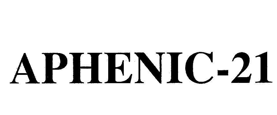 Mẫu nhãn hiệu APHENIC-21