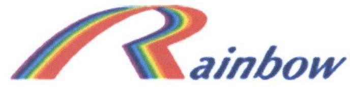 Mẫu nhãn hiệu RAINBOW