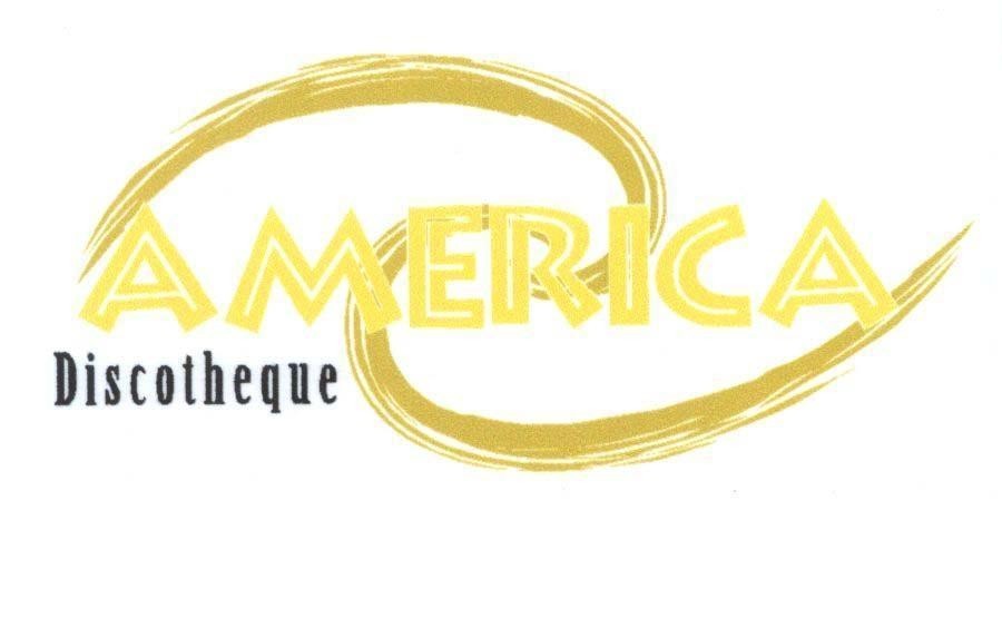 Mẫu nhãn hiệu AMERICA DISCOTHEQUE