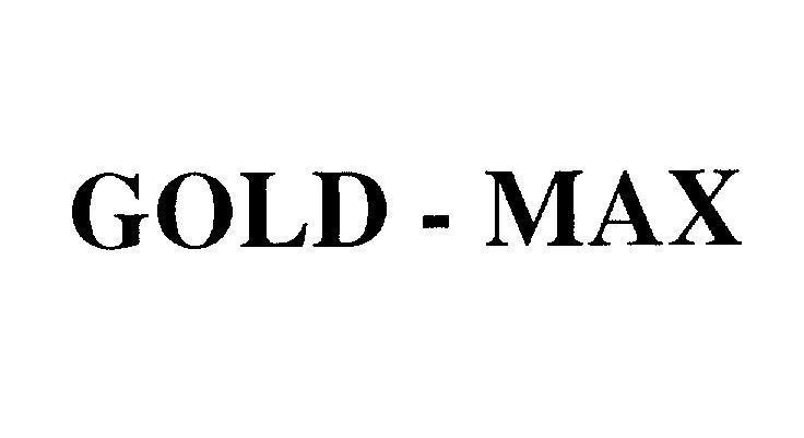 Mẫu nhãn hiệu GOLD - MAX