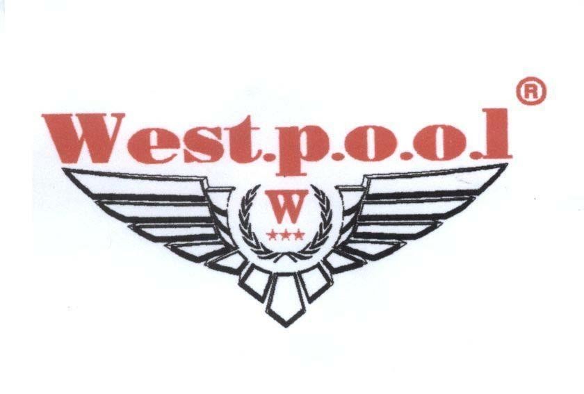 Mẫu nhãn hiệu WEST POOL W WEST.P.O.O.L