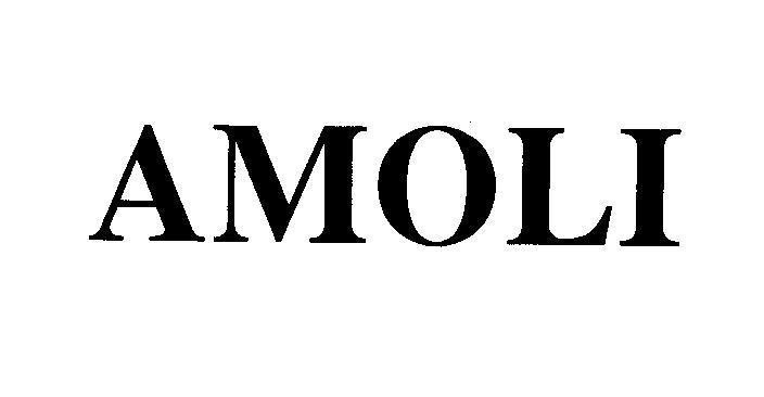 Mẫu nhãn hiệu AMOLI
