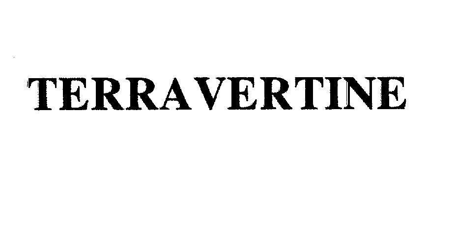 Mẫu nhãn hiệu TERRAVERTINE