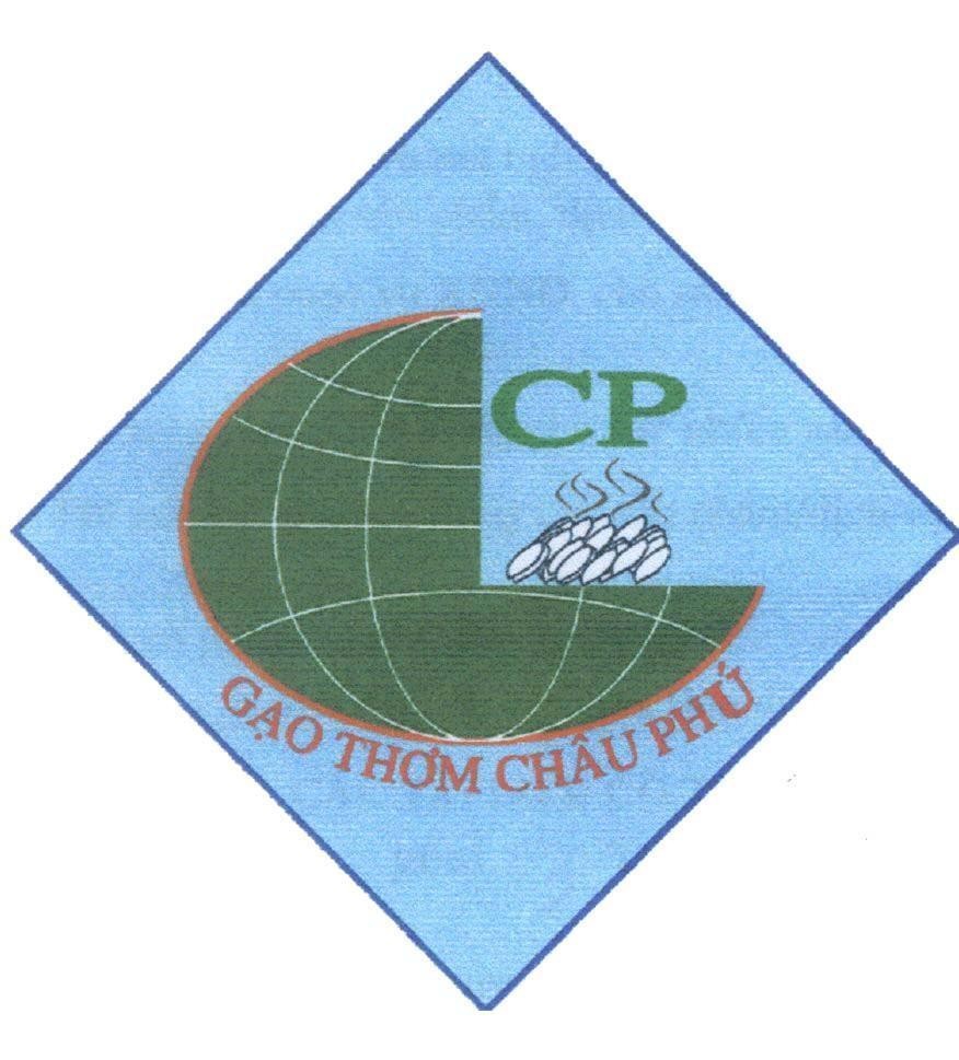 Mẫu nhãn hiệu CP gạo thơm Châu Phú
