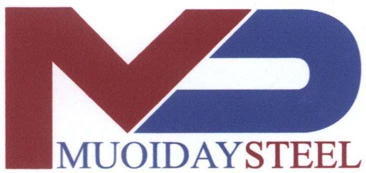 Mẫu nhãn hiệu MD MUOIDAY STEEL