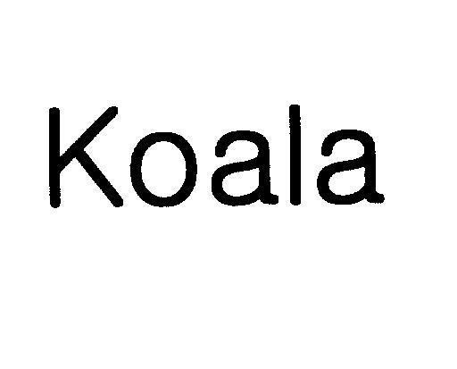Mẫu nhãn hiệu Koala
