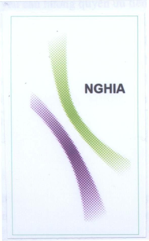 Mẫu nhãn hiệu NGHIA