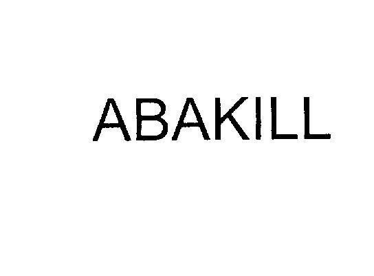 Mẫu nhãn hiệu ABAKILL