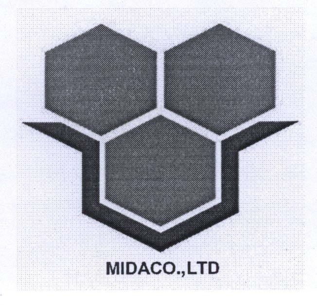 Mẫu nhãn hiệu MIDACO., LTD