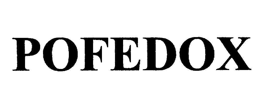 Mẫu nhãn hiệu POFEDOX
