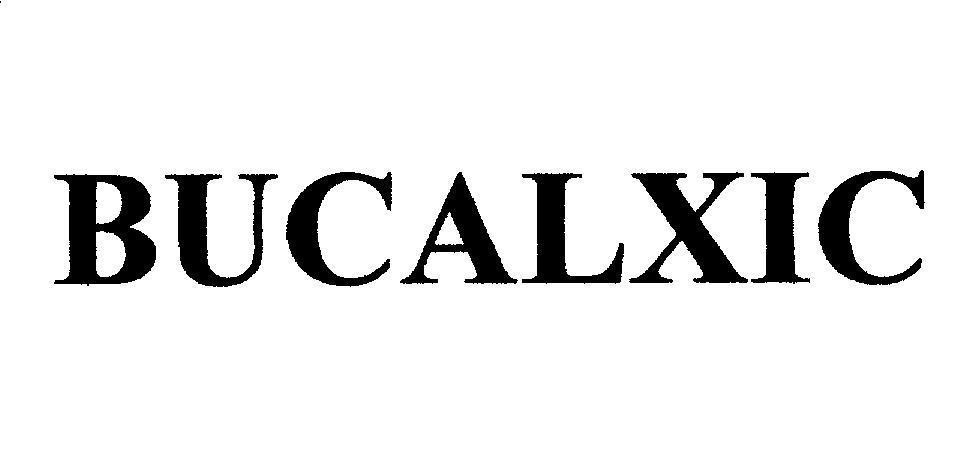 Mẫu nhãn hiệu BUCALXIC