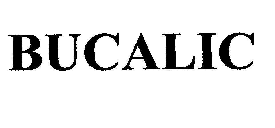 Mẫu nhãn hiệu BUCALIC