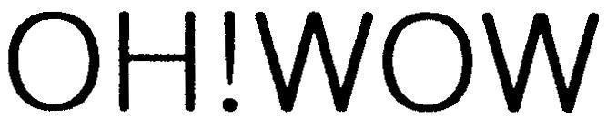 Mẫu nhãn hiệu OH!WOW