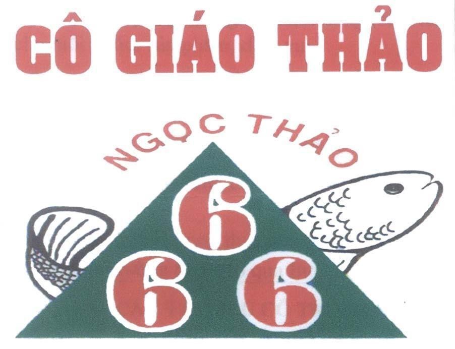 Mẫu nhãn hiệu Cô giáo Thảo Ngọc Thảo 666