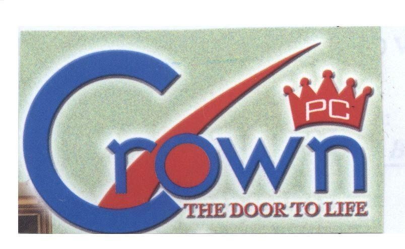 Mẫu nhãn hiệu CROWN THE DOOR TO LIFE PC
