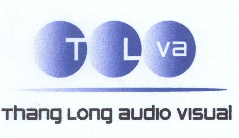 Mẫu nhãn hiệu TLVA T L VA THANH LONG AUDIO VISUAL