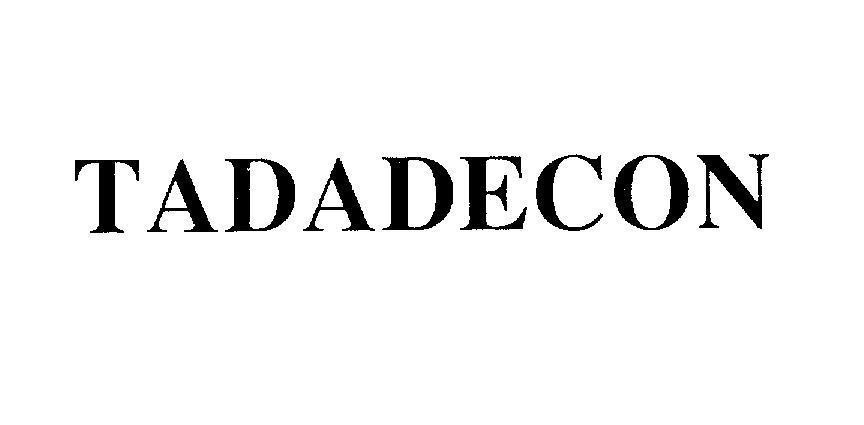 Mẫu nhãn hiệu TADADECON