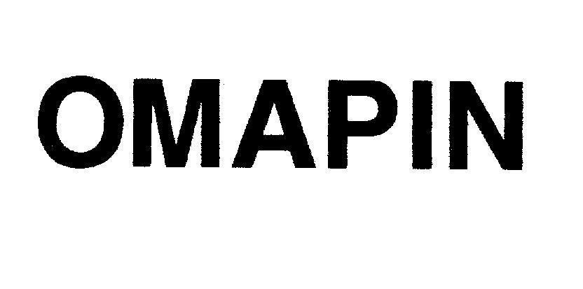 Mẫu nhãn hiệu OMAPIN