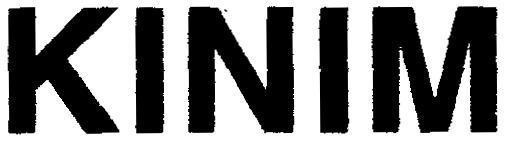 Mẫu nhãn hiệu KINIM