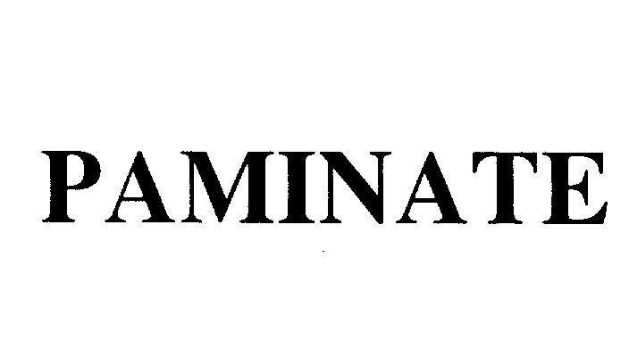 Mẫu nhãn hiệu PAMINATE