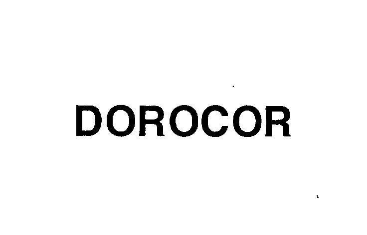 Mẫu nhãn hiệu DOROCOR