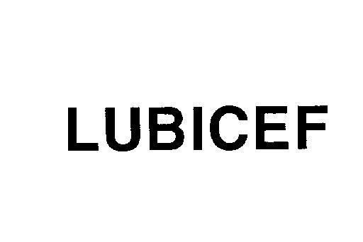 Mẫu nhãn hiệu LUBICEF