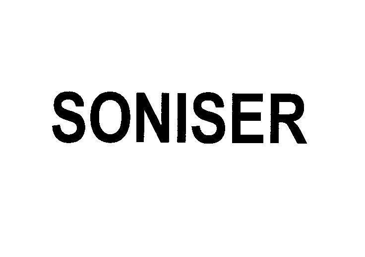 Mẫu nhãn hiệu SONISER