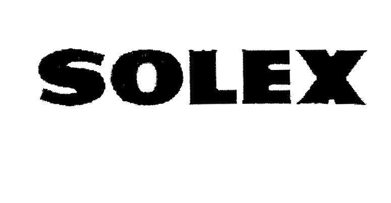 Mẫu nhãn hiệu SOLEX