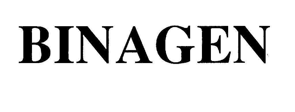 Mẫu nhãn hiệu BINAGEN