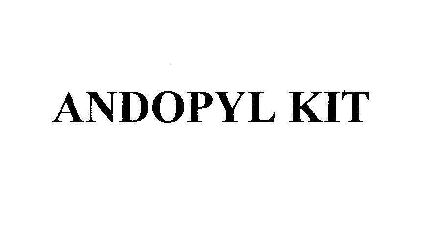 Mẫu nhãn hiệu ANDOPYL KIT