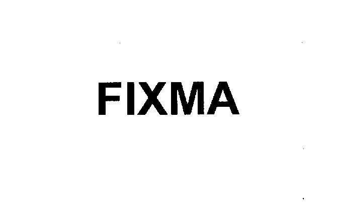Mẫu nhãn hiệu FIXMA