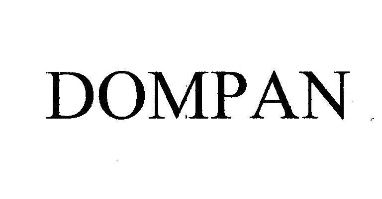 Mẫu nhãn hiệu DOMPAN