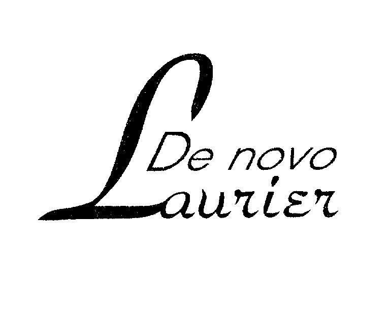 Mẫu nhãn hiệu LAURIER DE NOVO