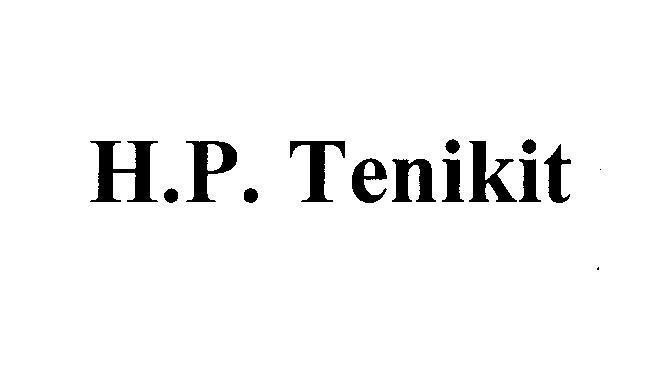 Mẫu nhãn hiệu H.P. TENIKIT HP