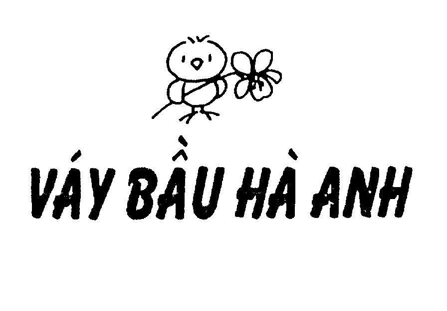 Mẫu nhãn hiệu Váy bầu Hà Anh