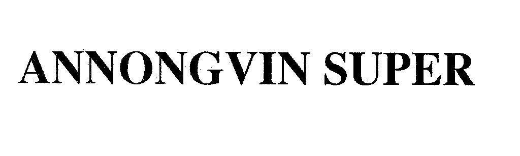 Mẫu nhãn hiệu ANNONGVIN SUPER