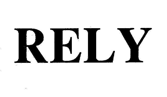 Mẫu nhãn hiệu RELY