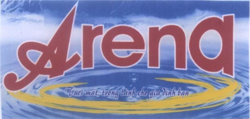 Mẫu nhãn hiệu ARENA Tươi mát, trong lành cho gia đình bạn