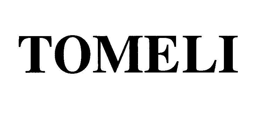 Mẫu nhãn hiệu TOMELI