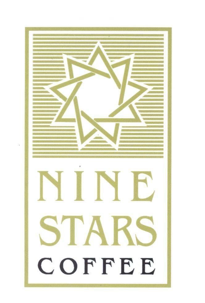 Mẫu nhãn hiệu NINE STARS COFFEE