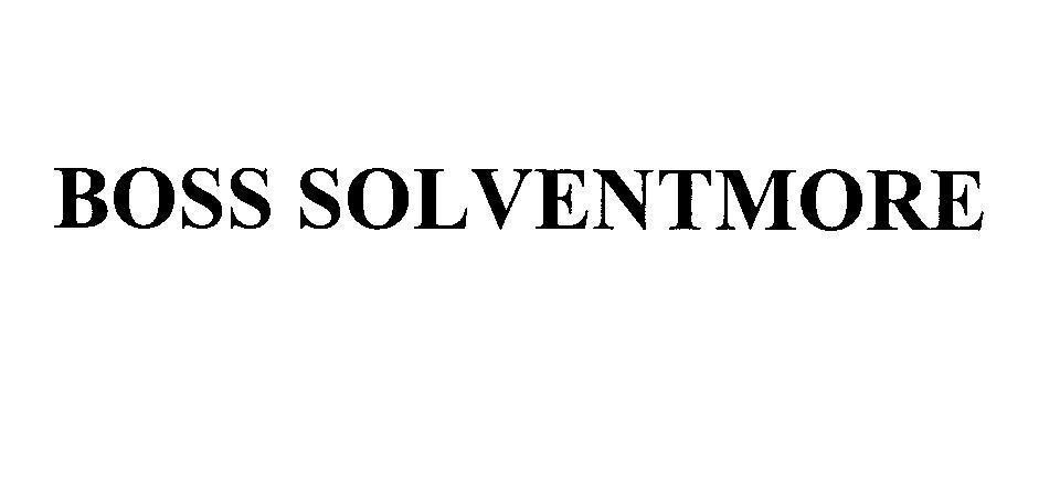 Mẫu nhãn hiệu BOSS SOLVENTMORE
