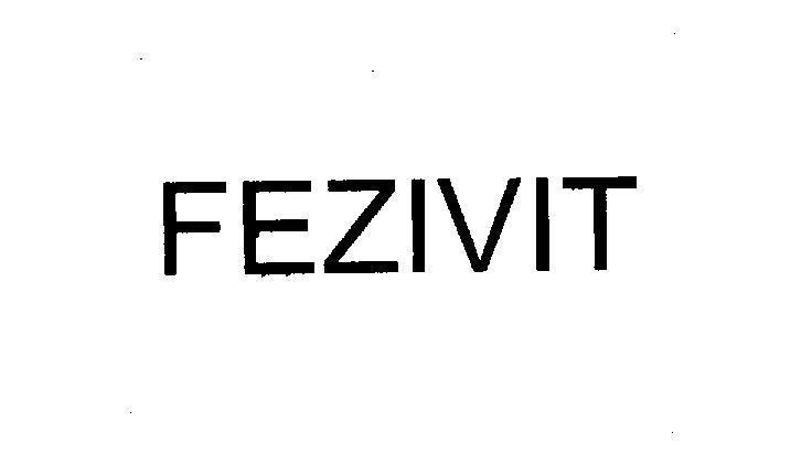 Mẫu nhãn hiệu FEZIVIT