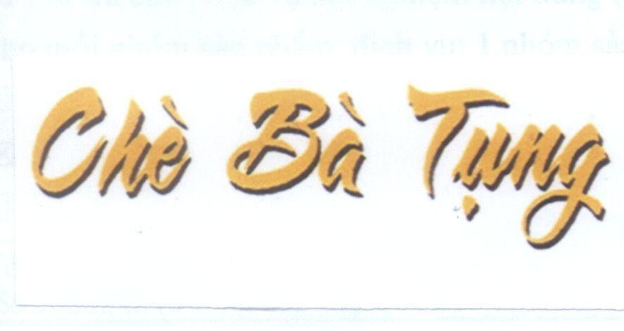 Mẫu nhãn hiệu Chè Bà Tụng