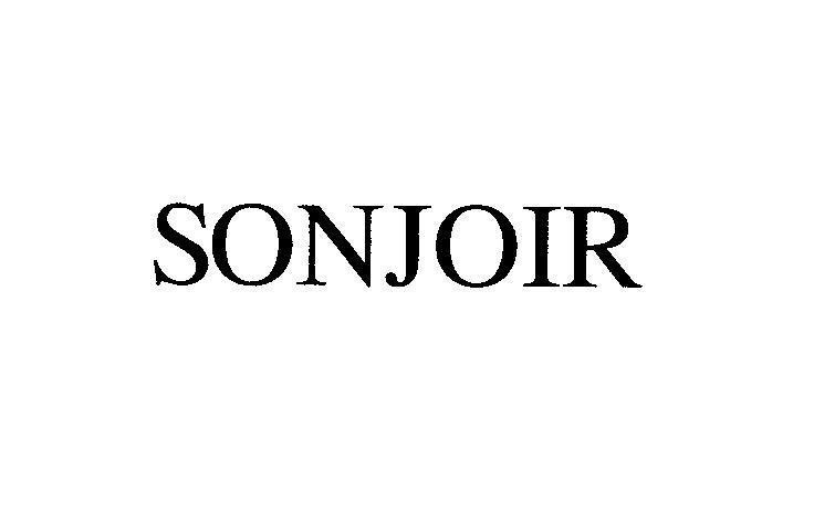 Mẫu nhãn hiệu SONJOIR