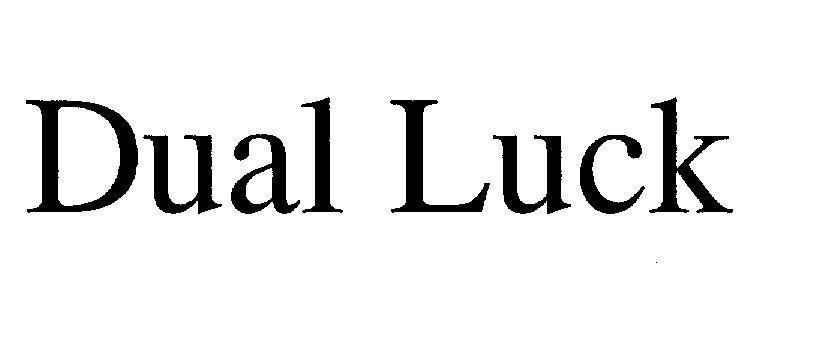 Mẫu nhãn hiệu DUAL LUCK