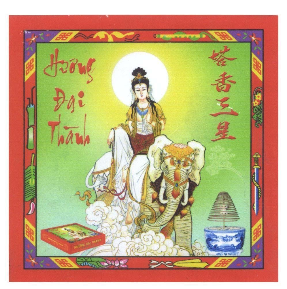 Mẫu nhãn hiệu Hương Đại Thành [tam tinh tháp hương]