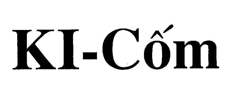 Mẫu nhãn hiệu KI-Cốm