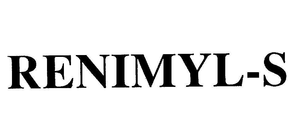 Mẫu nhãn hiệu RENIMYL-S