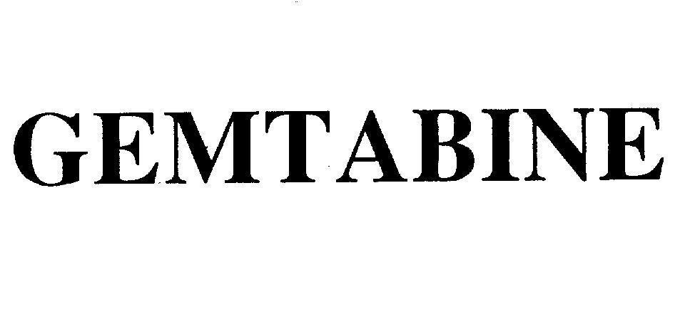 Mẫu nhãn hiệu GEMTABINE
